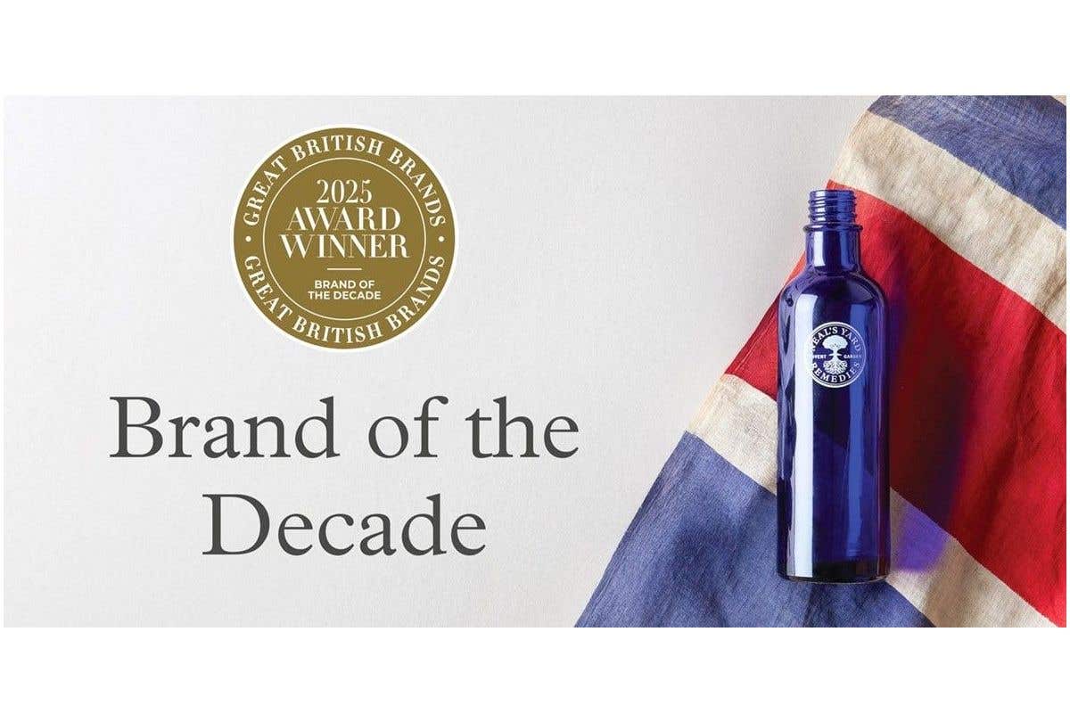 Neal’s Yard Remedies 榮獲 「十年最佳品牌」 殊榮